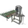 Máquina rectificadora simple de borde de vidrio de una cabeza, rectificadora para biselado de borde recto de vidrio para muebles, máquina rectificadora y desbastadora de vidrio de forma irregular