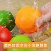 Modelo de fruta de plástico de simulación manzana piña pera melón Hami naranja fruta y verdura falsa accesorios para fotografía alimentos y juego materiales didácticos