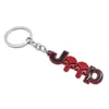 Chaveiro de metal modificado para carro JDM NOS HKS pingente de liga de zinco para Toyota Honda