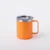 Caneca de Café de Escritório com Alça 12oz Transfronteiriça, Copo de Água Térmico, Copo Portátil Simples para Manter o Frio ao Ar Livre, Presente Corporativo