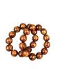Pulsera Wenwan de Madera de Palo de Rosa y Sándalo Verde 2.0 Pulsera de Madera Pulsera de Rosario Accesorios para Vestir