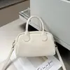 Bolso Boston retro nuevo 2026, bolso de mano para mujer, piel genuina, piel suave, versátil para el trabajo, bolso de hombro, bolso cruzado