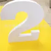 Atacado de Fábrica EVA Estéreo Número Letras Placa de Espuma Ornatos Alfanuméricos EVA Estéreo Números