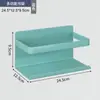 Acessórios para Painel Perfurado Redondo de Ferro Forjado Gancho Universal Cesta de Malha de Metal Caixa de Armazenamento de Plástico Prateleira Magnética Sem Clipe