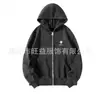 Moda Tendencia Juvenil Americana 2024 Nueva Sudadera con Capucha Transfronteriza Tendencia Nacional Tesoro Cremallera Cárdigan Camisa con Capucha