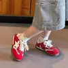 Zapatos de Exterior para Niños, Zapatillas de Entrenamiento Alemanas, Nuevo Estilo Verano 2026, Bloque de Color Versión Coreana, Zapatillas Deportivas Casuales Transpirables para Niños y Niñas
