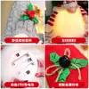 Boneco Rudolph de Natal Decorações de Alta Qualidade com Chapéu de Tricô Luminoso Boneco Luminoso Enfeites Criativos Presente Atacado
