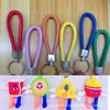 Chaveiro Criativo de Corda Trançada Simulação Série de Brinquedos de Comida Personagem de Desenho Animado Brinquedo da Moda Boneca Leite Cachorro-Quente Pingente de Chave