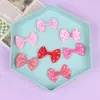 Laço de Fita com Nervuras e Bolinhas Estampadas 3,5*5cm, Laço de Fita com Bolinhas Pequenas, Acessórios Decorativos Estilo Coreano Atacado