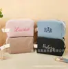 Etsy Lo más vendido Bordado Portátil Pana Portátil Lavado Almacenamiento Bolsa de Cosméticos Bolsa de Cosméticos Bolsa de Viaje
