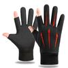 Luvas Quentes de Veludo para Outono e Inverno para Homens, Tela Sensível ao Toque, À Prova de Vento, Frio e Impermeáveis, Dedo Inteiro para Ciclismo ao Ar Livre e Condução de Motocicletas Atacado
