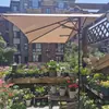 Sombrilla Parasol, Toldo Parasol para Exteriores, Sombrilla de Patio, Media Sombrilla de Pared, Sombrilla Parasol para Exteriores, Sombrilla Solar, Sombra para Plantas Verdes de Balcón