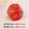 Z01 DND Dungeons & Dragons Juego de Mesa Poliedro Ojo de Gato Rojo Sintético Traje de Siete Granos Juego de Constelaciones Dados