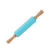 Rodillo de Silicona de Grado Alimenticio en Stock, Herramienta para Estirar Masa, Rodillo para Masa de Empanadillas, Palo Prensador de Masa