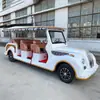 Carro Elétrico Vintage de 11 Lugares Ponto Turístico Recepção de Hotel Ônibus de Transferência Carro para Visita a Imóveis Carro de Passeio de Quatro Rodas Retrô