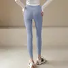 Pantalones de Yoga Mujer Ropa Exterior Cintura Alta Control de Abdomen Levanta Cadera Leggings Ajustados Pilates Running Deportes Fitness Pantalones Shark