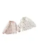 Chaqueta de Algodón Acolchada Linda de Cocodrilo Cremoso 80g para Bebés Niñas, Abrigo de Algodón para Niños Pequeños y Medianos, Ropa de Algodón para Bebés, Cálido