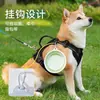 Tigela Dobrável para Cães de Estimação, Tigela Portátil para Cães para Uso ao Ar Livre, Tigela de Água para Exterior, Tigela de Comida para Cães em Silicone