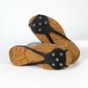 Crampones antideslizantes de 5 puntas para superficies de nieve y hielo al aire libre en invierno, crampones tipo calabaza simples y portátiles, cubierta de zapato antideslizante, cadena para zapatos