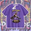 Jogo Poppy Playtime Protótipo Camisetas de Verão de Manga Curta para Meninos e Meninas Tops Infantis