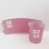 Tapa de Plástico Desechable PP para Vaso Impermeable Antideslizante Transparente Aislante Espesa para Vaso de Té de Leche Tapa de Vaso de PVC