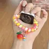 Cable de Teléfono de Color Dopamina Correa Elástica Adecuado para Apple Watch Iwatch Generación 12 11/10 Ultra