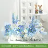 Hc-Ck6Flores Artificiais, Arranjos Florais Artificiais, Novo Estilo Decorações de Flores de Chão para Casamentos, Decorações de Corredor de Boas-Vindas, Flores de Seda para Casamentos