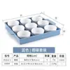 Conjunto Criativo de Louça de Melamina com Nove Compartimentos para Hot Pot Comercial e Pratos de Acompanhamento para Churrasco, Pratos de Lanche e Bandeja Dividida