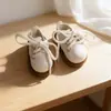 Boneca de pelúcia Mia batata espanhola 24cm com vestido de balé de tule rosa 20cm, sapatos novos de couro com tira em T e sapatos de lona