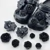 Toma un bocado de una manzana roja Hebilla de zapato zueco DIY Extraíble Lindo Juguete de Comida Botón Flor de Zapato Decoración de Parte Superior Venta al por Mayor