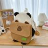 Mochila Escolar Capibara Gorda Linda para Estudiante de Secundaria, Mochila Versátil de Dibujos Animados para Niña, Mochila de Gran Capacidad para Estudiante de Preparatoria
