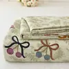 Nuevas Sábanas de Gasa Doble Capa Engrosada Individual Grado A para Maternidad e Infancia Juego de Tres Piezas para Cama Individual de Dormitorio Funda de Almohada