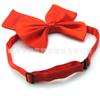 Accesorios de ropa con personalidad de moda, color sólido, cuello de niña, flor, pajarita para mujer.