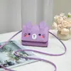 Bolso nuevo para niña, mini bolso de hombro cruzado, comercio transfronterizo en stock, al por mayor, lindo bolso cuadrado pequeño estampado