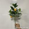 Ramas de Limón Personalizadas, Decoración de Ingeniería para el Hogar, Ramas de Limón con Frutos en Maceta, Ramas Falsas de Árbol Frutal, Materiales para Accesorios