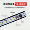 Tira de luz LED dura ultra delgada de alto voltaje 220V, adhesivo fuerte para iluminación LED de cocina, dormitorio, vitrina y estante