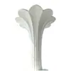 Columna Artística de Flores Sencillas GRG Columna de Modelado de Pie para Vestíbulo Comercial Componente de Yeso Curvo Grande Personalización