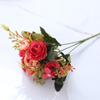 Flores de Peonía Artificiales, Flores Falsas Mezcladas con Arreglos Florales Minimalistas Modernos, Ramos Decorativos, Plantas Artificiales de Alta Calidad al por Mayor
