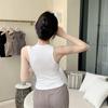 Camisola con hombros descubiertos y espalda descubierta de Spice Girls, cinturón para mujer, almohadilla para el pecho, ropa exterior popular en Internet, base interior, top Pure Desire de verano
