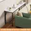 Mesa estrecha para hueco de mesita de noche Escritorio estrecho Dormitorio Uso en casa Mesa larga de pared Escritorio de estudio para estudiantes Banco de trabajo Mesita de noche