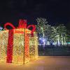 Iluminação de Caixa de Presente LED Cena de Negócios Paisagem Praça Parque Público Exterior Show de Luz Decorativa de Grande Escala