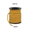 3.0 protección ambiental sólida redonda de terciopelo y cuero cuerda de color colgante de joyería cuerda para jalar sombrero cuerda estilo étnico cuerda para ropa