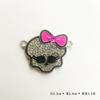 Accesorios Colgante de Gatito Colgante de Hello Kitty Dibujos Animados Goteo de Aceite Diamante Aleación Accesorios Pulsera DIY Ropa
