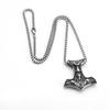 Nuevo Producto Transfronterizo Colgante Vikingo Nórdico Martillo de Odín Thor Moda Retro Colgante para Hombre Estilo Retro para Hombre