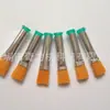 Aguja dispensadora de lana suave redonda de 2 mm 20g -27g aguja cepillo dispensador cepillo de cabeza redonda aguja dispensadora de tornillo