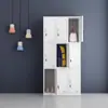 Taquilla taquilla de empleado gabinete metálico dormitorio del personal gabinete multi-puerta gimnasio sala de yoga taquilla taquilla para bolsa