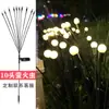 Lámpara Solar de Césped para Exteriores Lámpara Luciérnaga de Viento Lámpara de Piso LED para Patio Jardín Exterior Lámpara Decorativa Impermeable