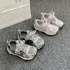 Zapatos deportivos para niños, nueva colección otoño 2026: zapatillas de running transpirables de doble malla para niñas, zapatillas de running antideslizantes elegantes y casuales para niños