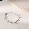 Producto de Alta Calidad, Hecho Completamente de Plata 925, Pulsera de Perlas de Agua Dulce Naturales, Cadena Fina de Onda, Diseño Elegante y Único