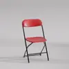 Cadeira Dobrável Direto da Fábrica Portátil Ultra Leve Encosto Plástico Cadeira Simples Banqueta Cadeira de Treinamento Cadeira de Escritório Casa